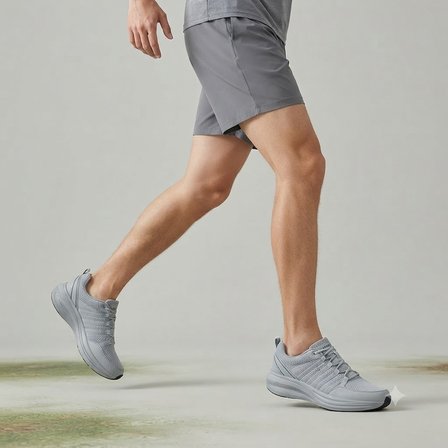Lescon Legend 8 Phlon Hafif Taban Çok Rahat Uniseks Spor Ayakkabı GRİ