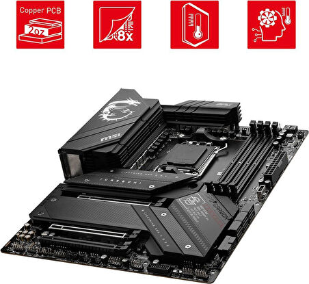 MSI Mpg X670E Carbon Wi-Fi AMD AM5 DDR5 ATX Anakart Teşhir