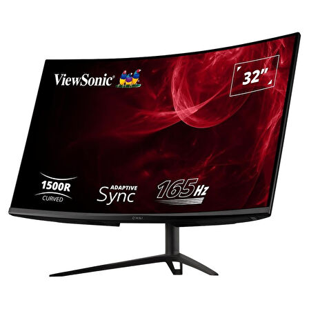 ViewSonic VX3218-PC-MHDJ 31.5" 1ms Full HD Curved Oyuncu Monitörü - TEŞHİR