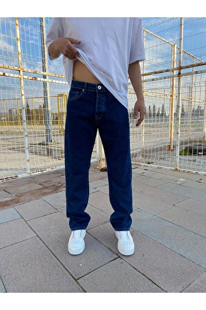 Lacivert Baggy Jeans