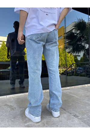 Açık Mavi Baggy Jean