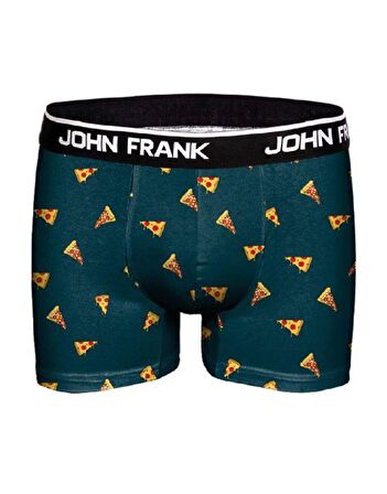 John Frank Dijital Erkek Boxer - Pizza