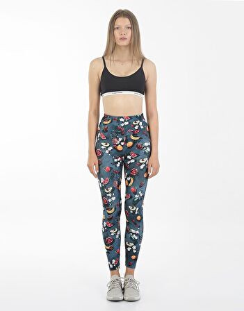 Healty John Frank Women Indigo IDENTITY TAYT Karışık Çok Renkli-M