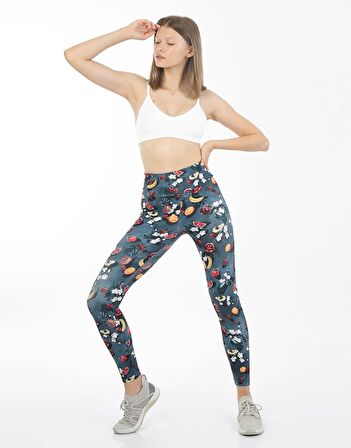 Healty John Frank Women Indigo IDENTITY TAYT Karışık Çok Renkli-S