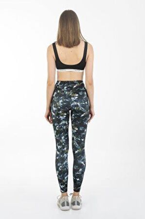 Wild Camo John Frank Women IDENTITY TAYT Karışık Çok Renkli-L