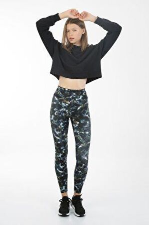 Wild Camo John Frank Women IDENTITY TAYT Karışık Çok Renkli-M