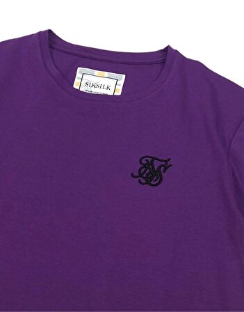 SikSilk Gym Tee Erkek Tişört Purple