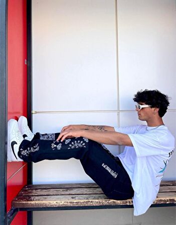 BPM Vip Bandana Design Erkek Kot Pantolon