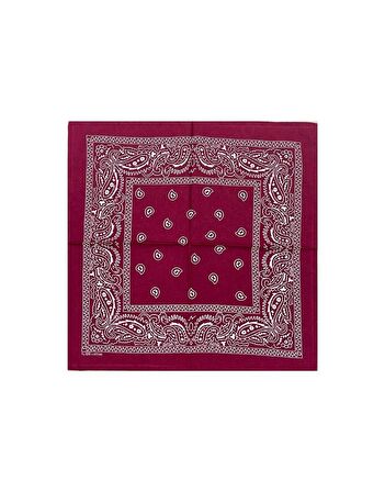 2 Pac Premium Bandana Bordo