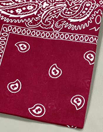 2 Pac Premium Bandana Bordo