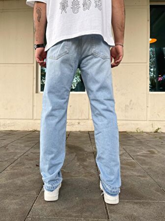 Pegador Distressed Baggy Kot Pantolon