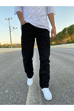 Siyah Baggy Jean