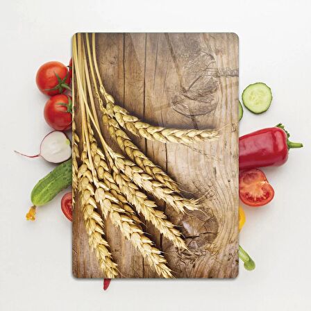 Decovetro Cam Kesme Tahtası Başak Desenli 30x40 Cm