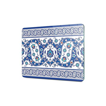 Decovetro Cam Kesme Tahtası Çini Motif Desenli 20x30 Cm