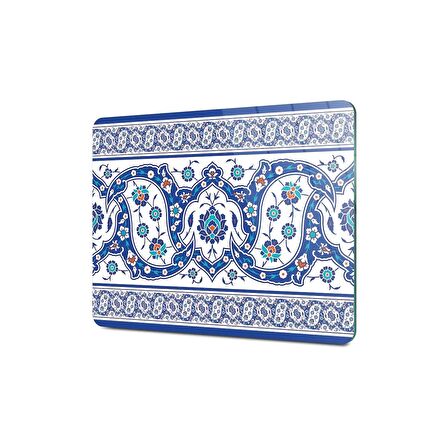 Decovetro Cam Kesme Tahtası Çini Motif Desenli 30x40 Cm