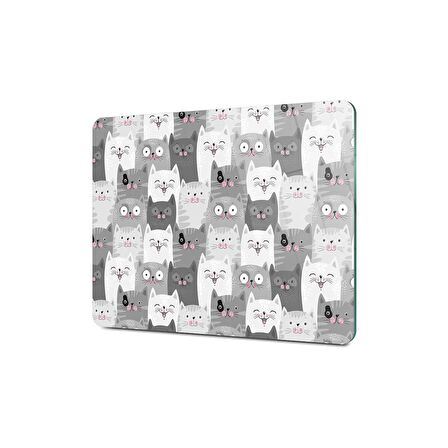 Decovetro Cam Kesme Tahtası Kity Cat Desenli 30x40 Cm