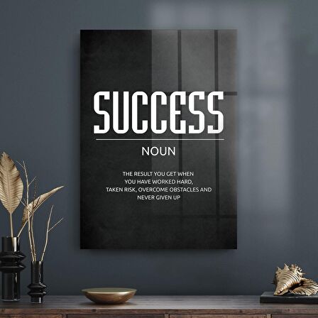 Decovetro Cam Tablo Ofisinize Özel Success