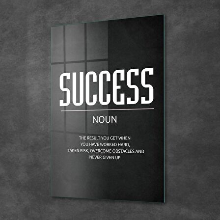Decovetro Cam Tablo Ofisinize Özel Success
