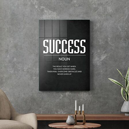 Decovetro Cam Tablo Ofisinize Özel Success