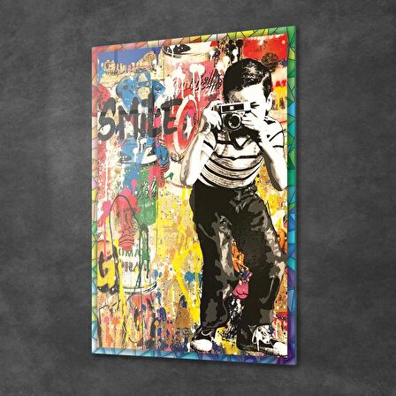 Decovetro Cam Tablo Pop Art Karma