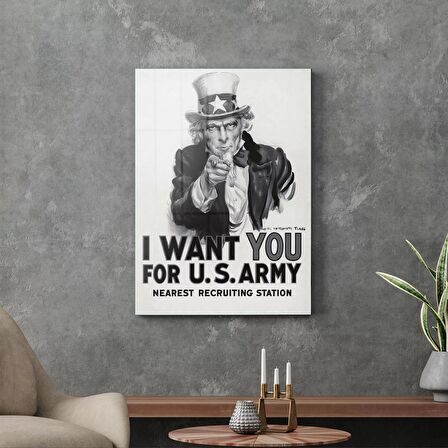Decovetro Cam Tablo US Army Call