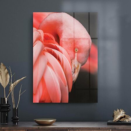 Decovetro Cam Tablo Flamingo