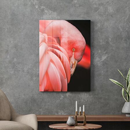 Decovetro Cam Tablo Flamingo