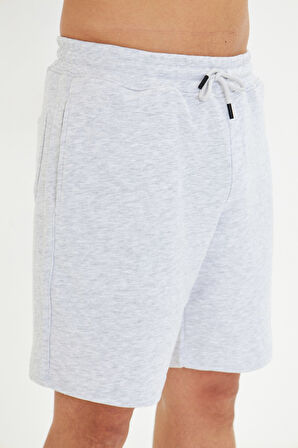 Pamuklu Konforlu Çift Cepli Diz Boyu Şort