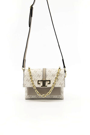 Silver Polo  Kadın Çapraz Çanta 1148-45031 SILVER POLO ÇAPRAZ Kadın ÇANTASI M178 BEJ-MAT KUM