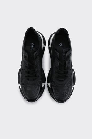 Hakiki Deri Bağcıklı Erkek Sneaker