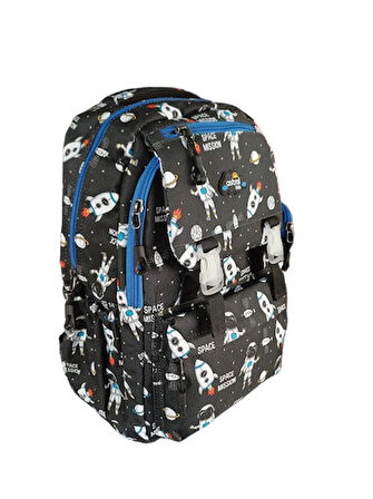 Astral Kids 3 Lü Set İlkokul Sırt Çantası Erkek Desenli Çanta