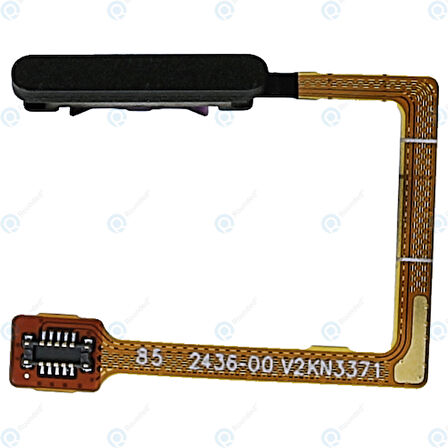 Xiaomi Redmi Note 13 5G Uyumlu Parmak İzi Tuş + Film 2312DRAABC SİYAH