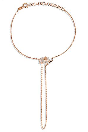 Fil Motifli 925 Ayar Gümüş Rose Şahmeran - B058301