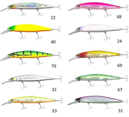 Kendo D Killer's Minnow Hamai 105F 13,2 gr Maket Balık 13