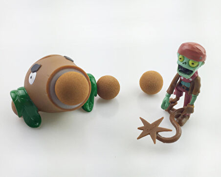 Plants And Zombies Zombi Ve Bitkiler + figür + toplar