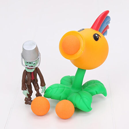 Plants And Zombies Zombi Ve Bitkiler + figür + toplar