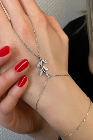 925 Ayar Gümüş Bahar Dalı Şahmeran - 45097601