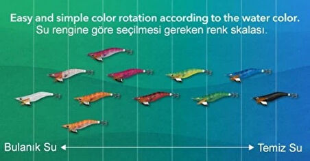 Yamashita Egi Oh F 3.0 9cm 15gr Kalamar Zokası RWP