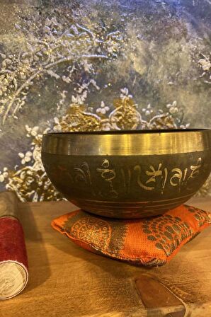 Tibet Çanağı Çanı Kasesi Meditasyon Çanı Yoga Çanı Tibet Singing Bowl