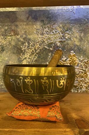 Tibet Çanağı Çanı Kasesi Meditasyon Çanı Yoga Çanı Tibet Singing Bowl