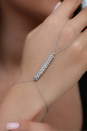 925 Ayar Gümüş V Çavuş Model Su Yolu Şahmeran - 45103600