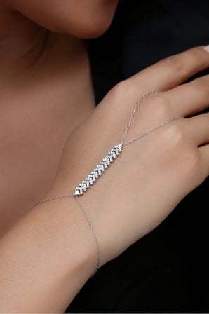 925 Ayar Gümüş V Çavuş Model Su Yolu Şahmeran - 45103600