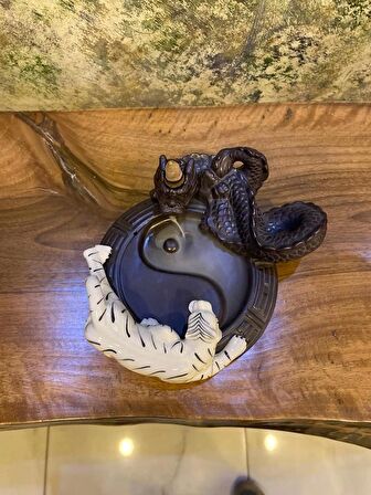 Geri Akış Tütsülük Ejderha Beyaz Kaplan