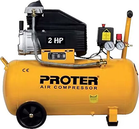 Proter PR 52 YL 50 lt Yağlı Hava Kompresör 2 HP