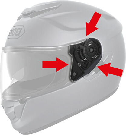 Shoei CNS-1 Vida Seti (GT-Air - GT-Air 2 - Hornet ADV) (TK)