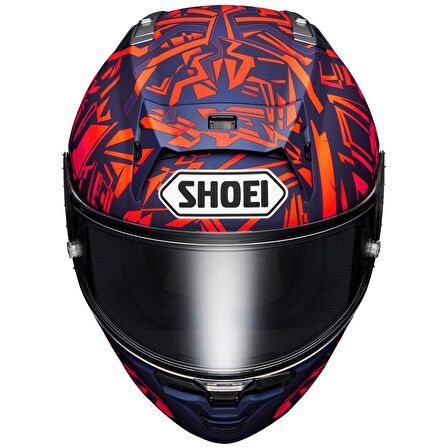 Shoei X-Spirit Pro Marquez Dazzle Kapalı Motosiklet Kaskı
