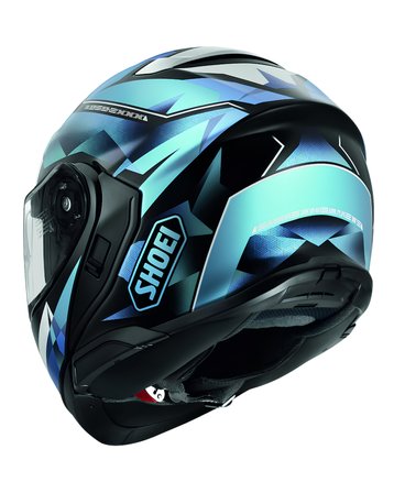 SHOEI NEOTEC 3 FRAGMENTS TC-2 BLUE / BLACK