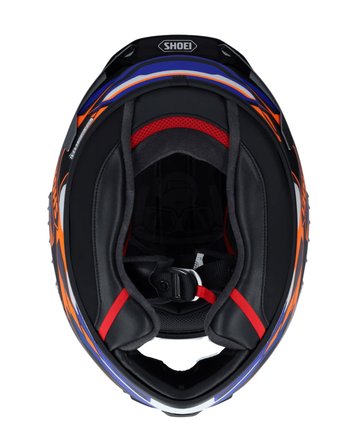 SHOEI X-SPR PRO VALION 2 TC-8 ORANGE / BLUE