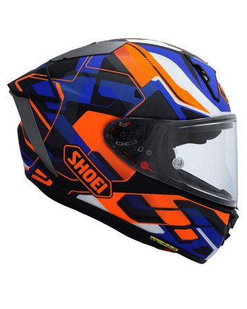 SHOEI X-SPR PRO VALION 2 TC-8 ORANGE / BLUE