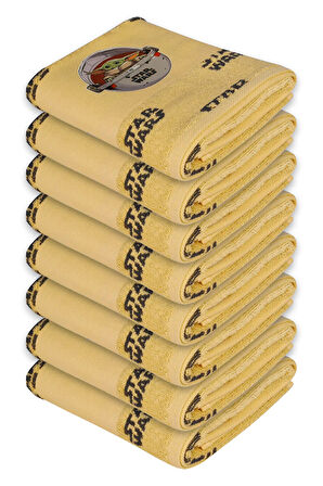 Özdilek Starwars Mandalorian 50x80 Cm El-Yüz Havlusu 8'li